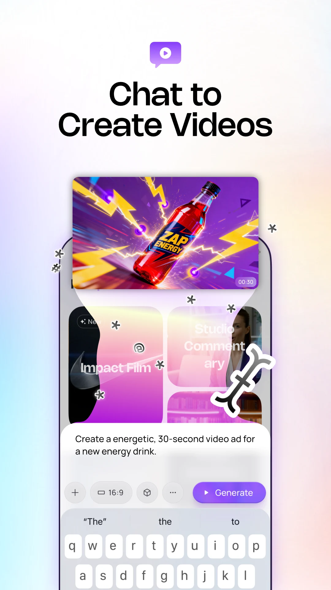Medeo - AI Video Generator screenshot